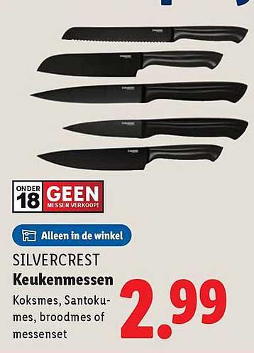 SILVERCREST Keukenmessen