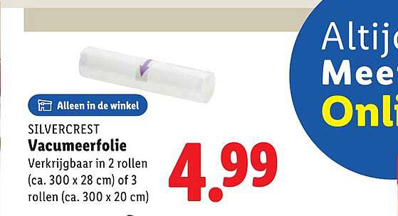 SILVERCREST Vacumeerfolie