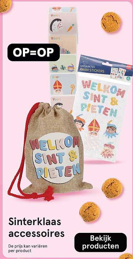 Sinterklaas accessoires