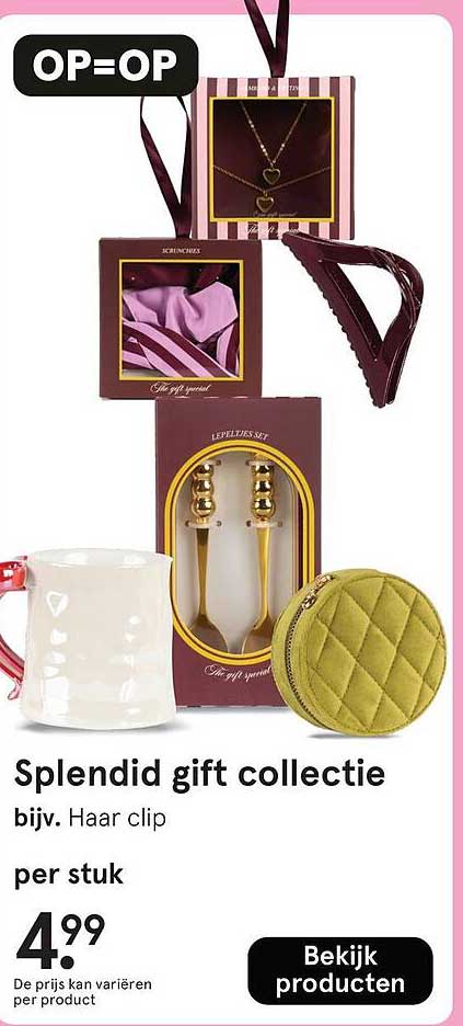 Splendid gift collectie bijv. Haar clip
