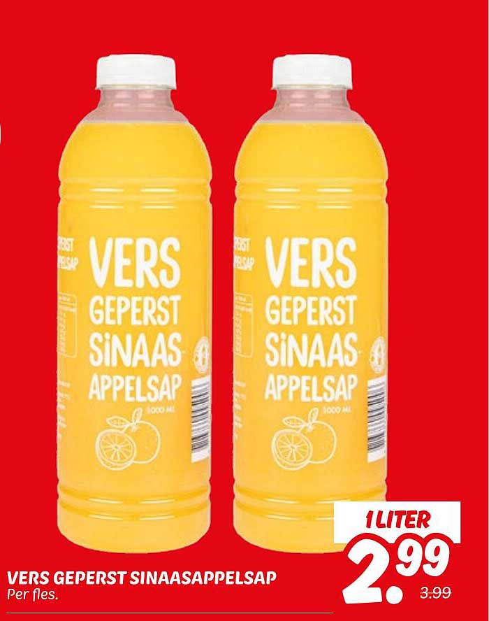 VERS GEPEST SINASAPPELSAP Per fles.
