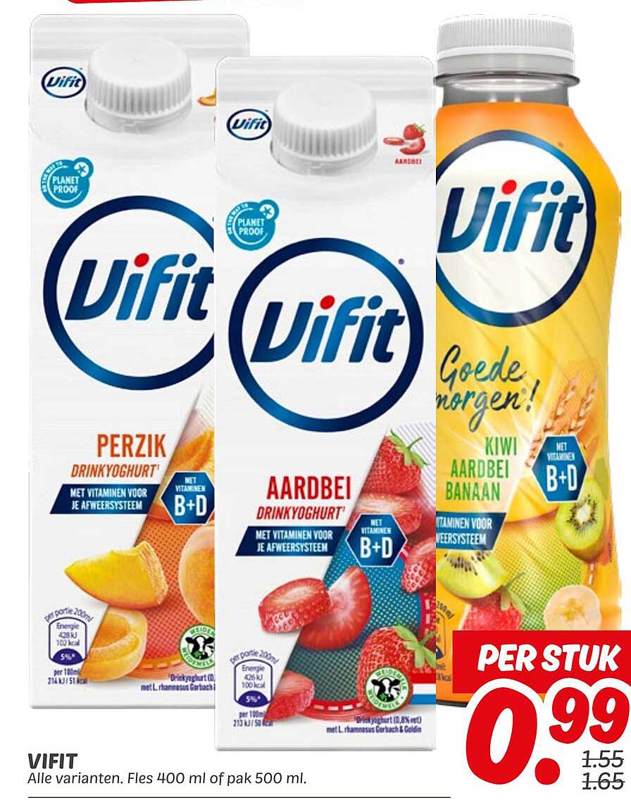 Vifit Drinkyoghurt 400 ml