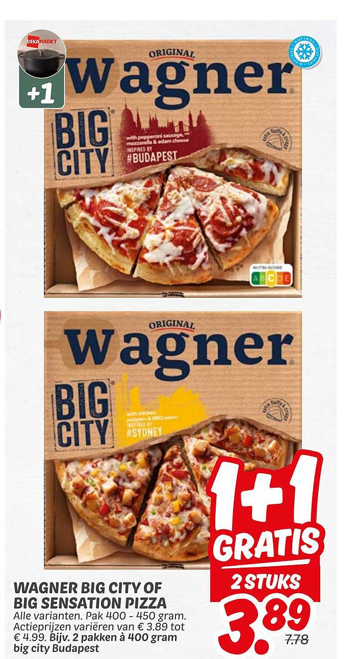WAGNER BIG CITY OF BIG SENSATION PIZZA