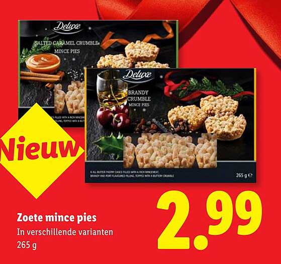Zoete mince pies
