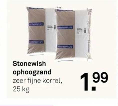 Voegzand 154 Geel 25kg - Bouwmaterialen