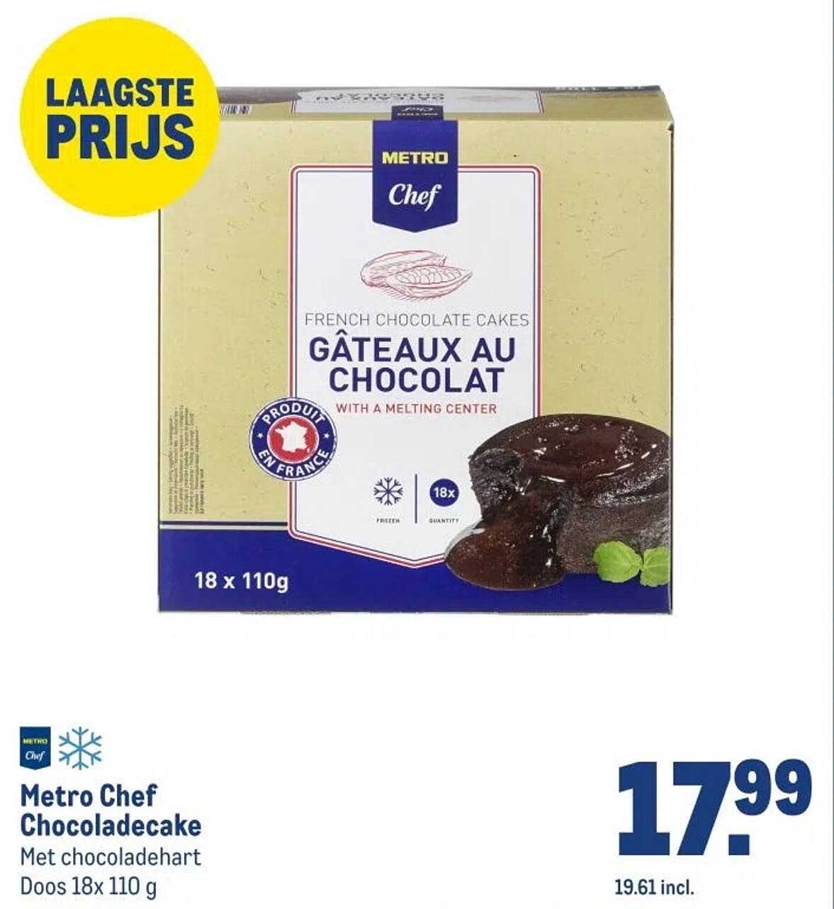 Metro Chef Chocoladecake
