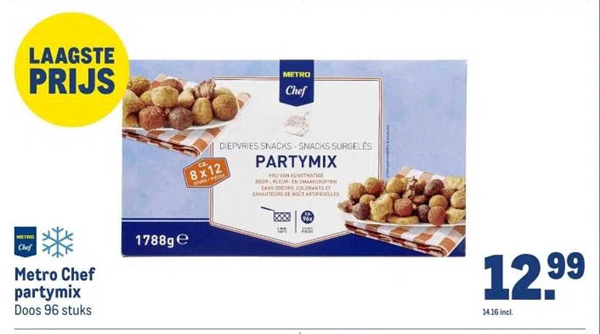 Metro Chef partymix