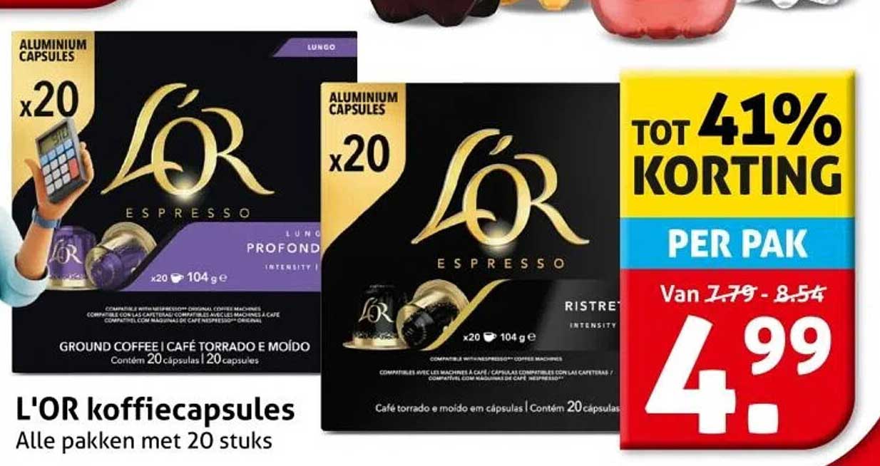 L'OR koffie capsules