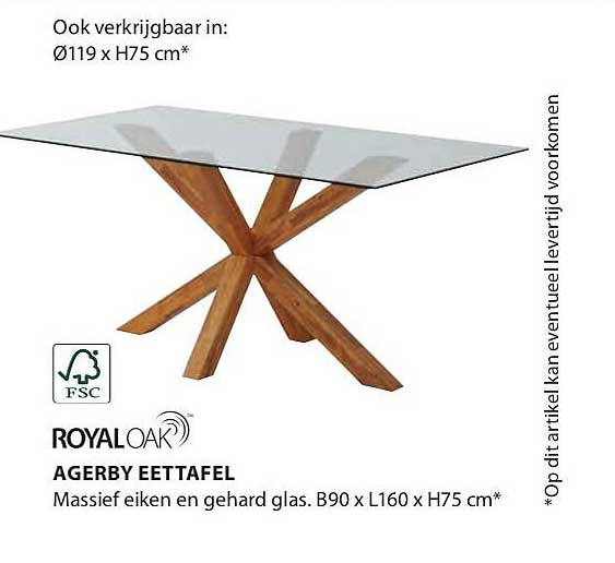 AGERBY EETTAFEL