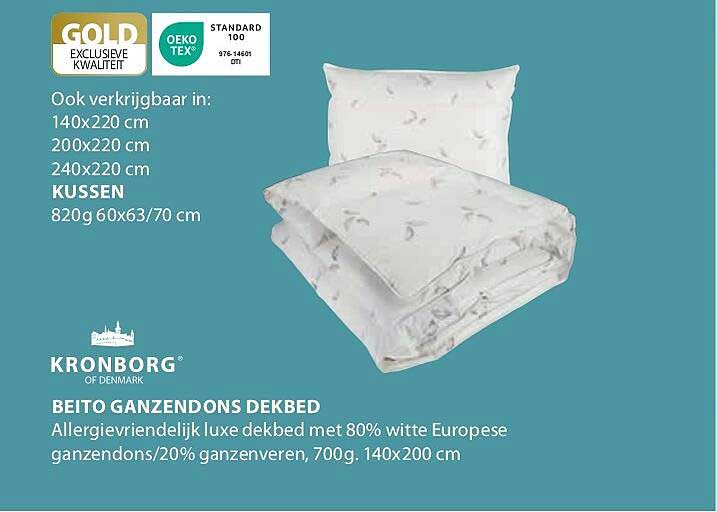 Beito ganzen dons dekbed