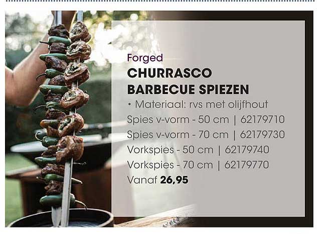 CHURRASCO BARBECUE SPIEZEN