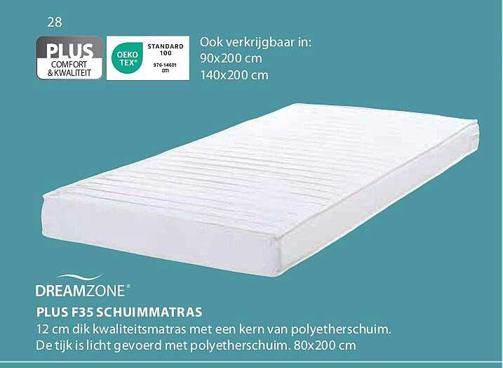 DREAMZONE® PLUS F35 SCHUIMMATRAS