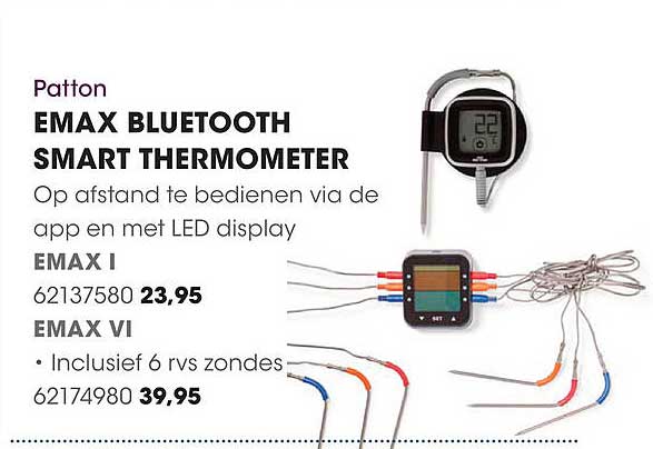 EMAX BLUETOOTH SMART THERMOMETER