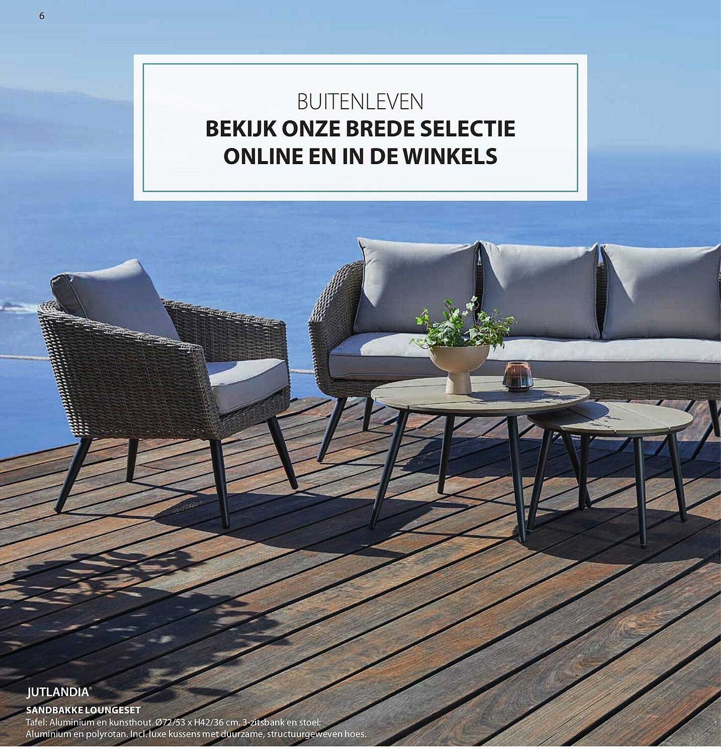 JUTLANDIA SANDBAKKE LOUNGESET