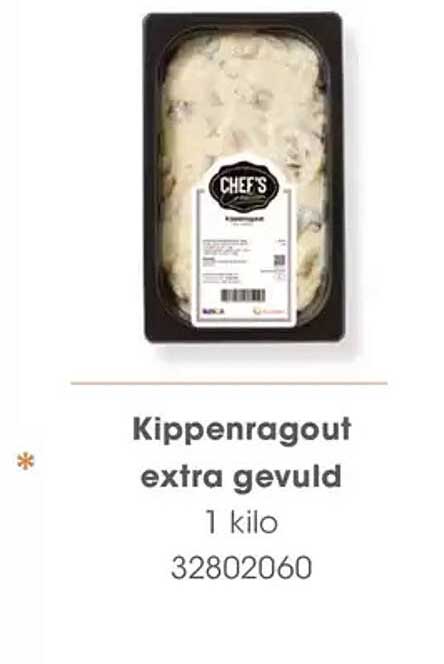Kippenragout extra gevuld