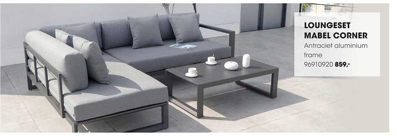LOUNGESSET MABEL CORNER