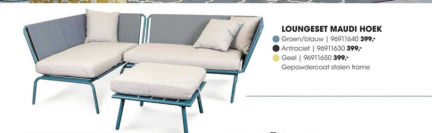 LOUNGSET MAUDI HOEK