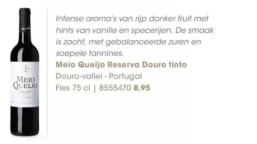 Meio Queijo Reserva Douro tinto