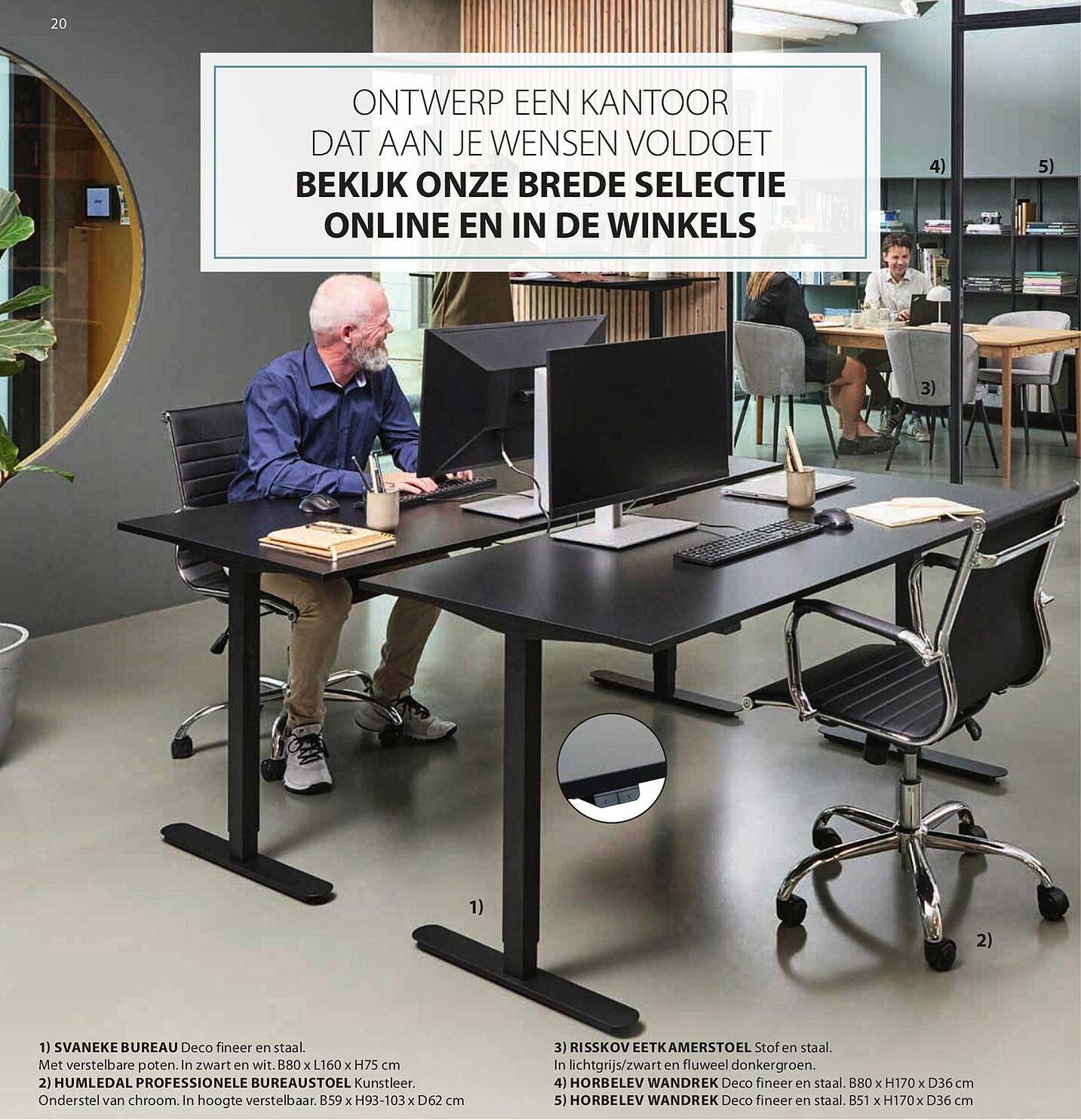 ONTWERP EEN KANTOOR DAT AAN JE WENSEN VOLDOET