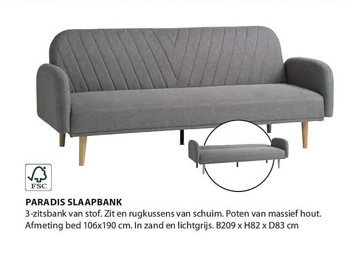 PARADIS SLAAPBANK