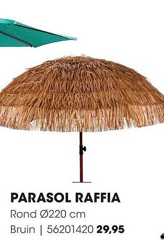 PARASOL RAFFIA