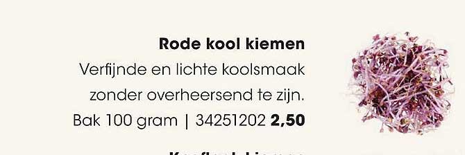 Rode kool kiemen