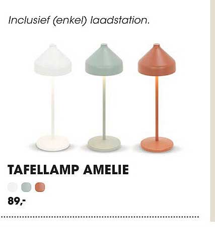 TAFELLAMP AMELIE