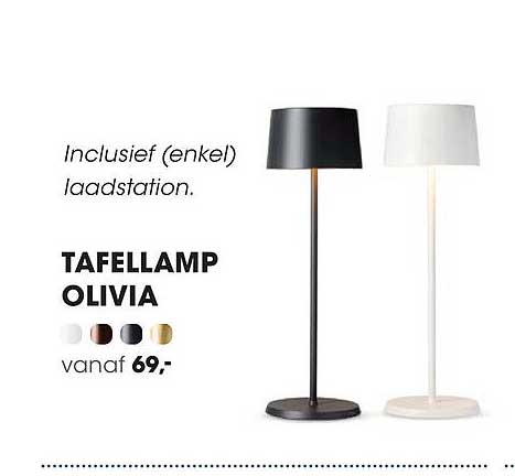 Tafellamp Olivia