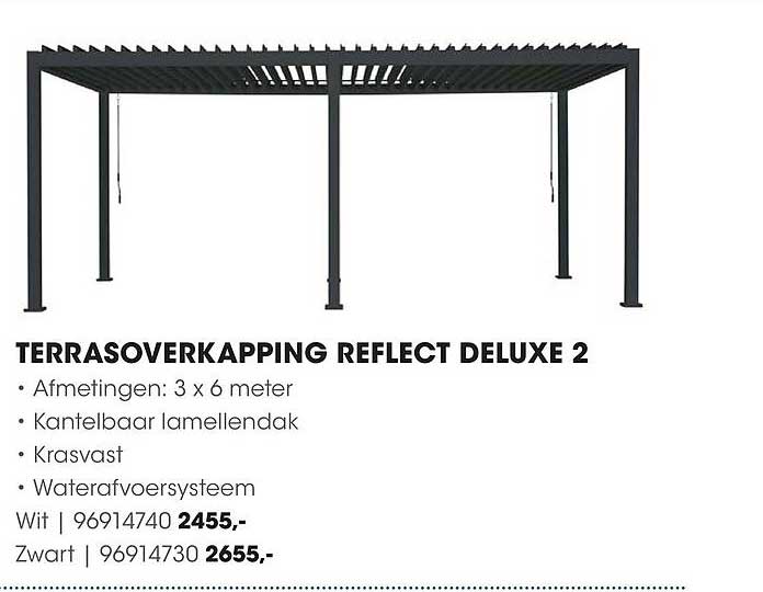 TERRASOVERKAPPING REFLECT DELUXE 2