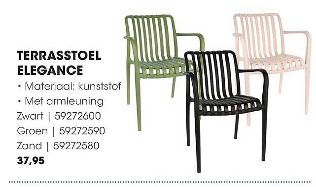 TERRASSTOEL ELEGANCE