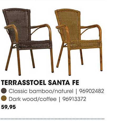 Terrasstoel Santa Fe