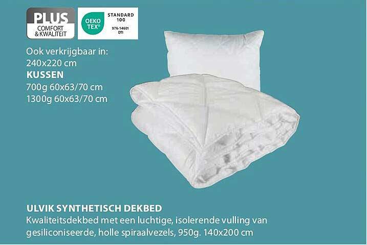 ULVIK SYNTHETISCH DEKBED