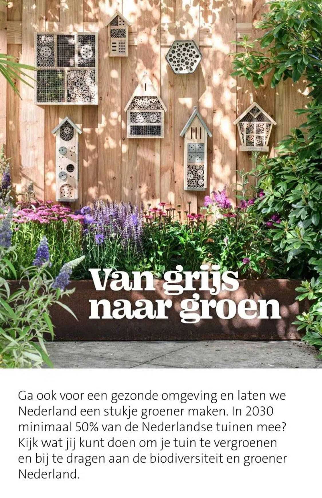 Van grijs naar groen