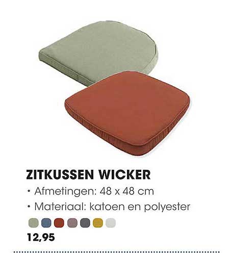 Zitkussen Wicker