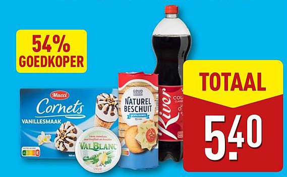 54% GOEDKOPER