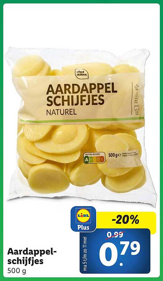 Aardappel-schijfjes