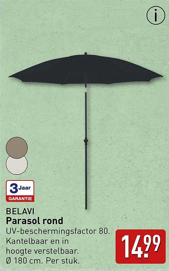 BELAVI Parasol rond