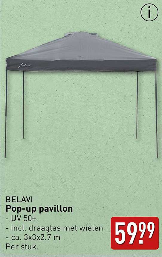 BELAVI Pop-up pavillon