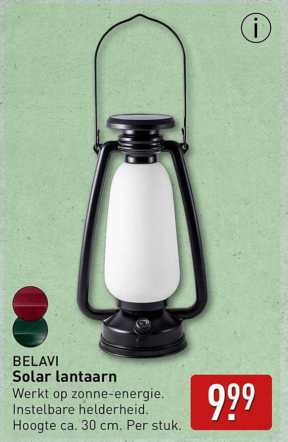 BELAVI Solar lantaarn