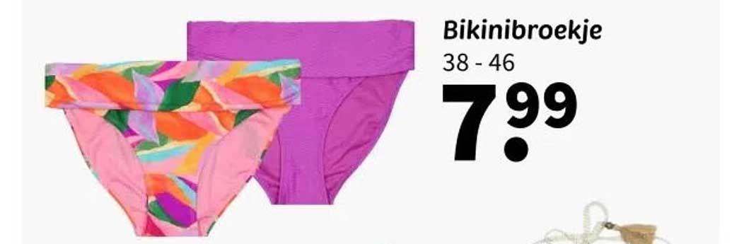 Bikinibroekje 38 - 46