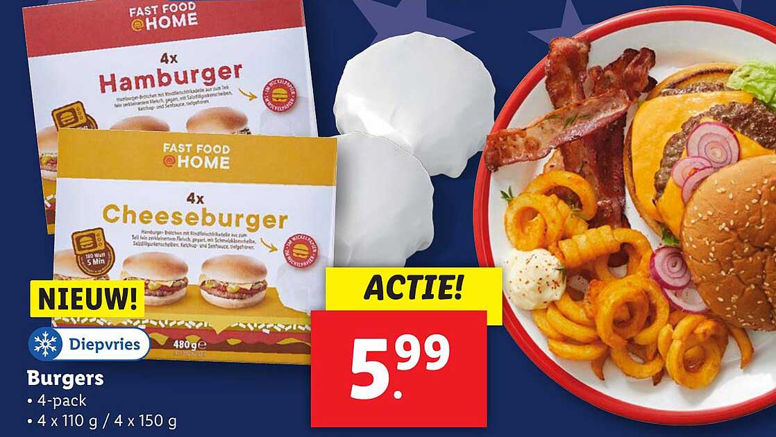 Burgers 4-pack