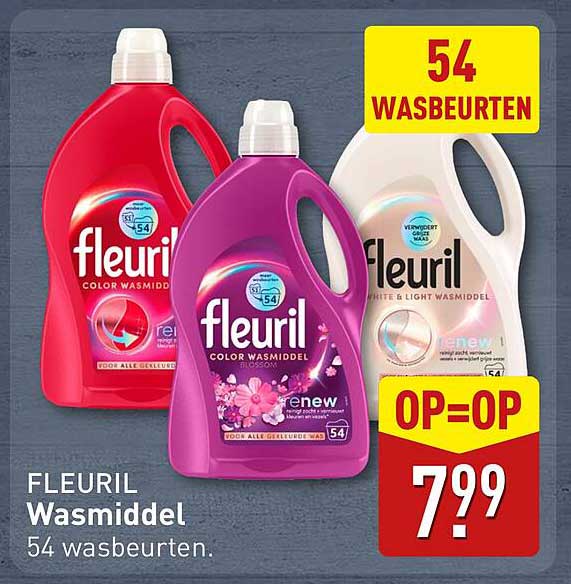 FLEURIL Wasmiddel