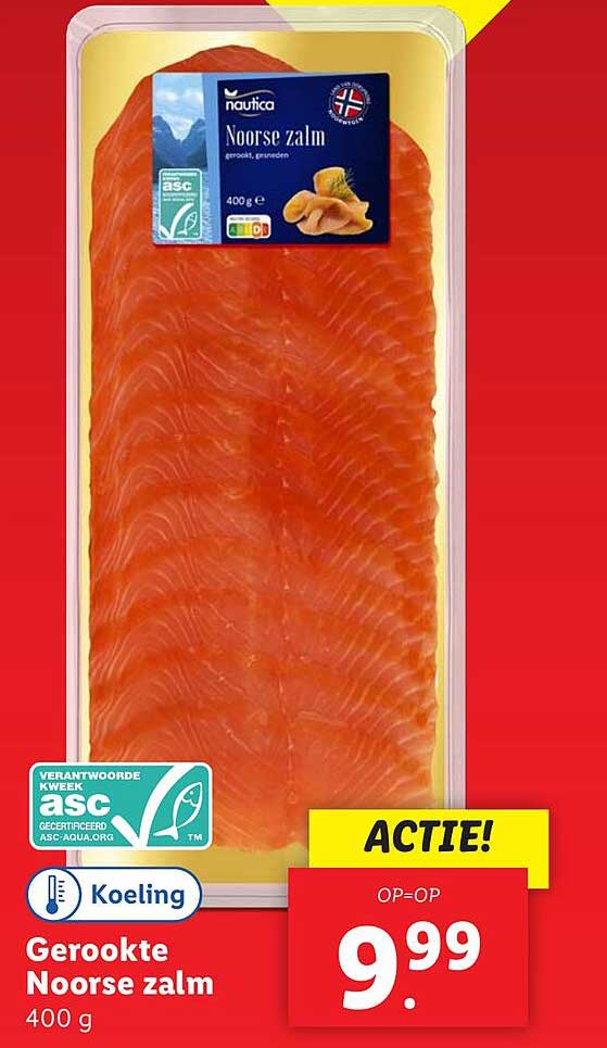 Gerookte Noorse zalm
