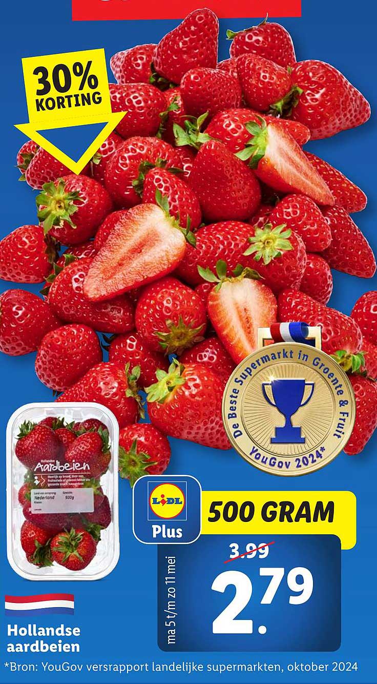 Hollandse aardbeien