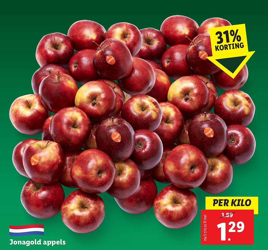 Jonagold appels
