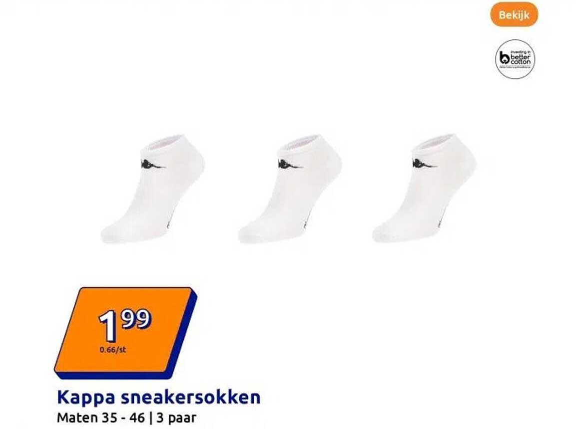 Kappa sneakersokken