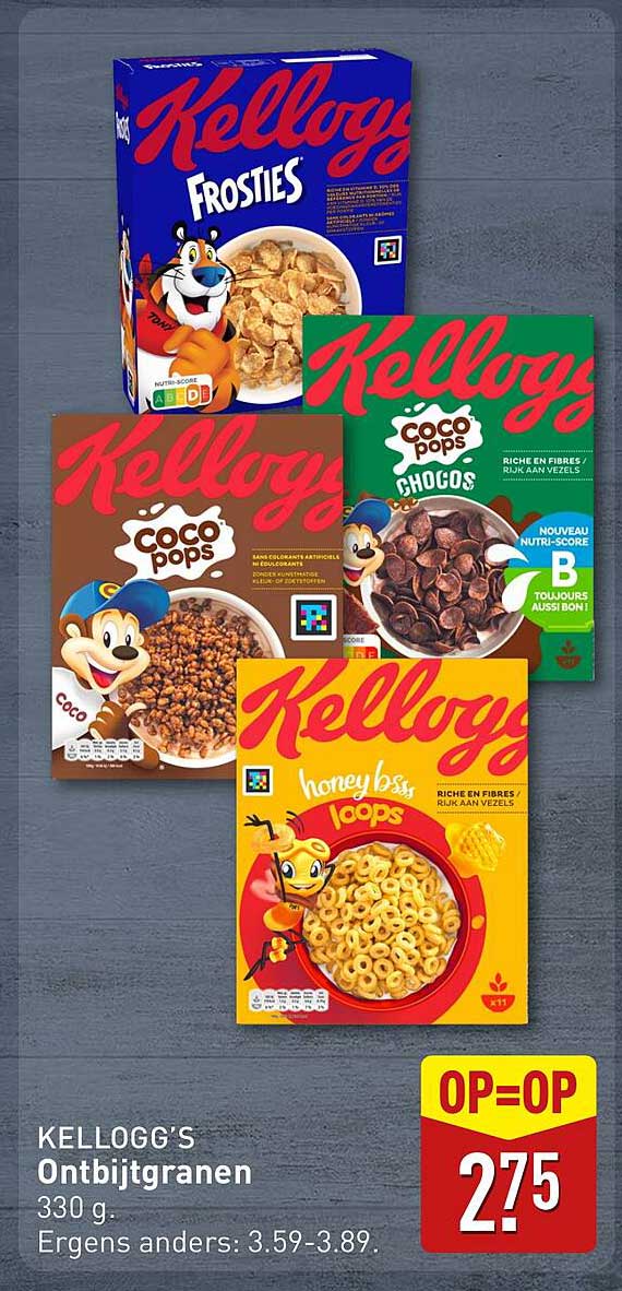 KELLOGG’S Ontbijtgranen
