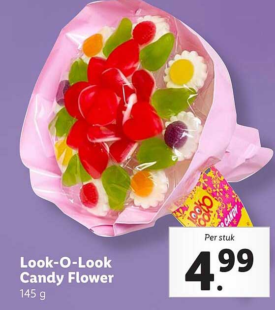 Look-O-Look Candy Flower