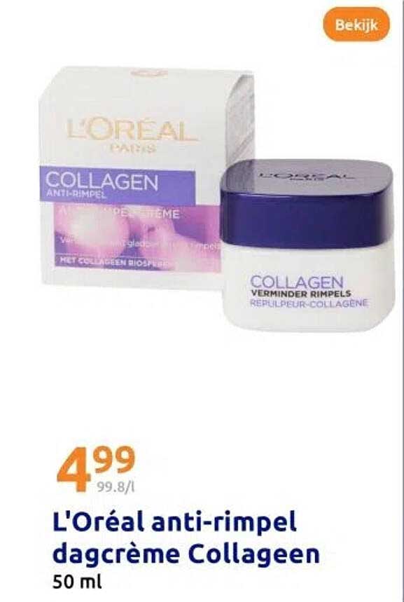L'Oréal anti-rimpel dagcrème Collageen