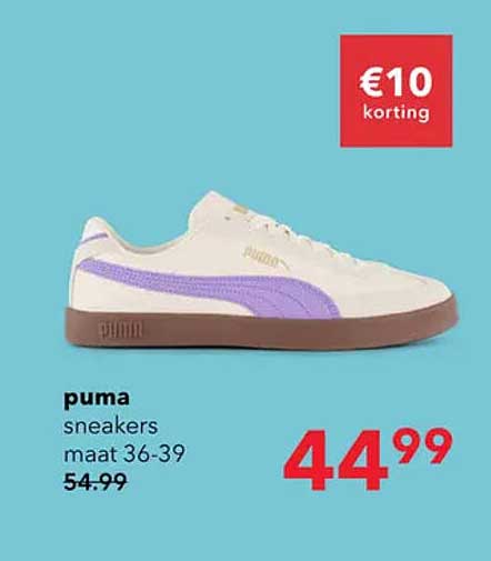 puma sneakers maat 36-39
